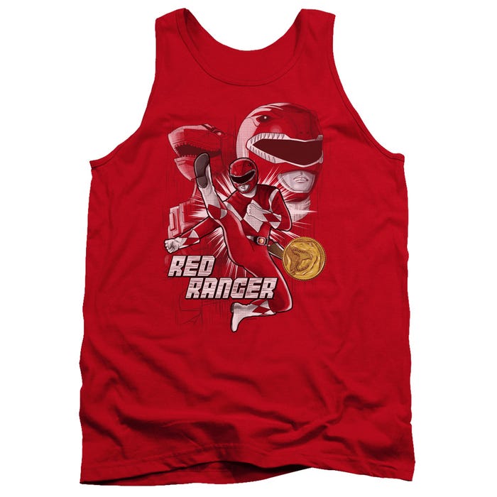 Power Rangers RED RANGER Tank Top