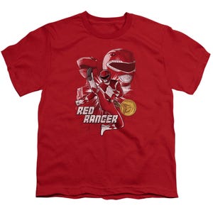 Power Rangers RED RANGER Kids T-Shirt