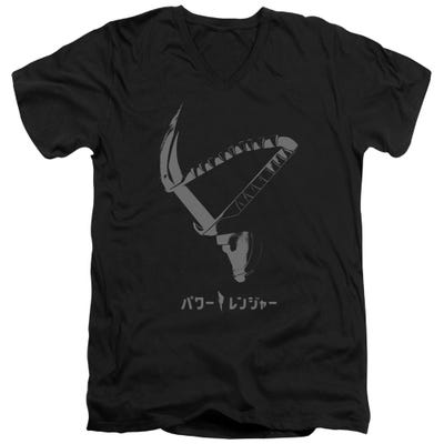 Power rangers HELMET V-Neck T-Shirt