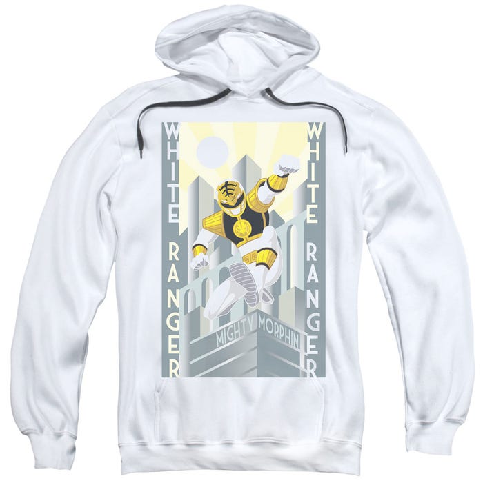 White Ranger Deco Hoodie