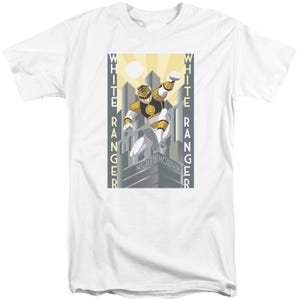 White Ranger Deco Tall T-Shirt