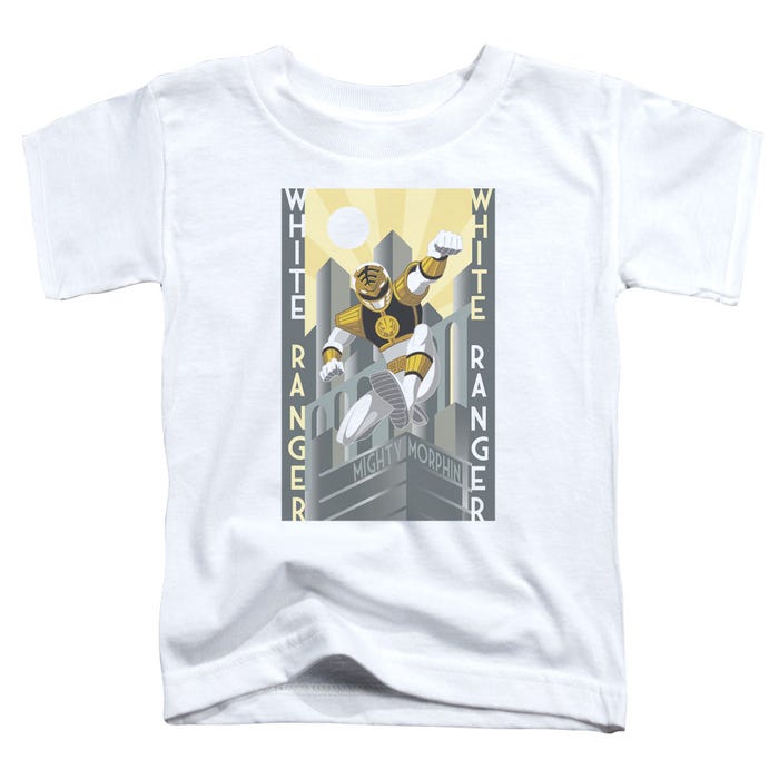 White Ranger Deco Toddler T-Shirt