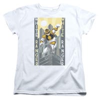White Ranger Deco Womens T-Shirt