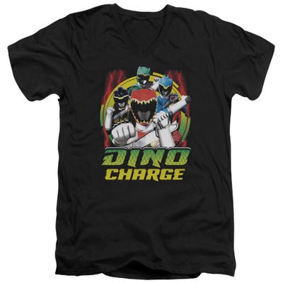Dino Charge V-Neck T-Shirt