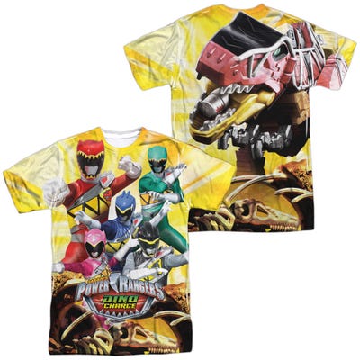 Power Rangers Dino Charge Charged Up Sublimation T-Shirt