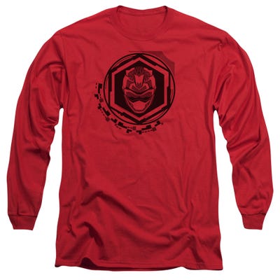 RED RANGER LOGO Long Sleeve Shirt