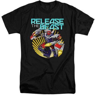 BEAST RELEASE TRANSFORMERS Tall T-Shirt