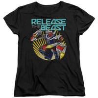 BEAST RELEASE TRANSFORMERS Womens T-Shirt