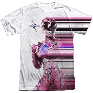 PINK STREAK POWER RANGERS Sublimation T-Shirt