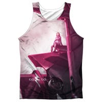 POWER RANGERS PINK ZORD POSTER Sublimation Tank Top