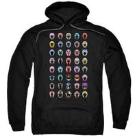 Power Rangers Visual Masks Timeline Hoodie