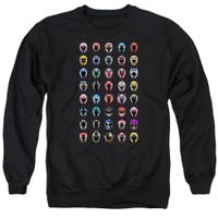Power Rangers Visual Masks Timeline Sweatshirt