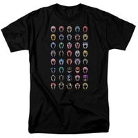 Power Rangers Visual Masks Timeline T-Shirt