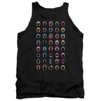 Power Rangers Visual Masks Timeline Tank Top