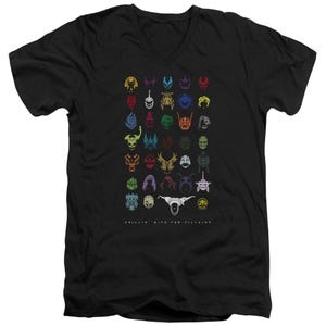 POWER RANGERS VILLIANS V-Neck T-Shirt