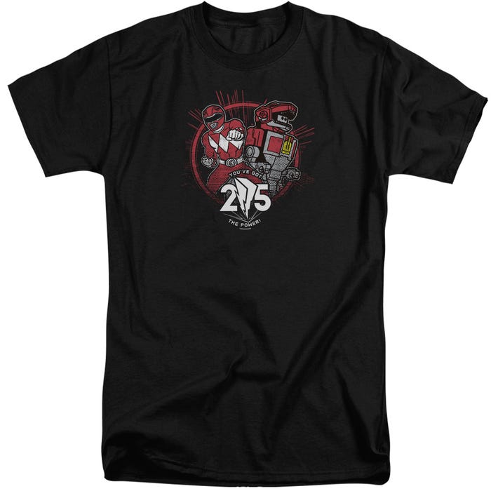 POWER RANGERS RED 25 Tall T-Shirt