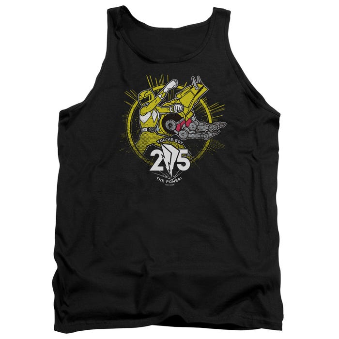 POWER RANGERS YELLOW 25 Tank Top