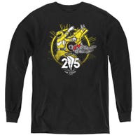 POWER RANGERS YELLOW 25 Kids Long Sleeve Shirt