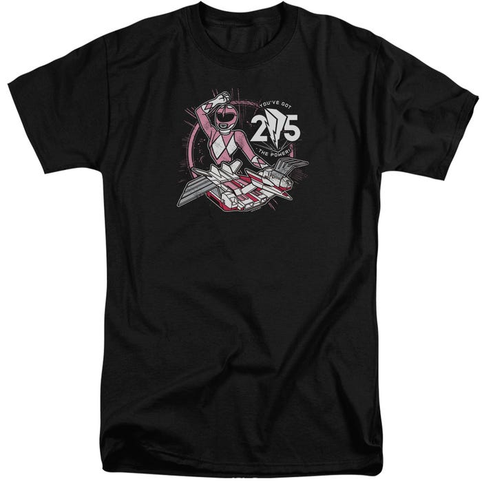POWER RANGERS PINK 25 Tall T-Shirt