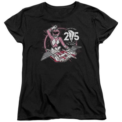 POWER RANGERS PINK 25 Womens T-Shirt