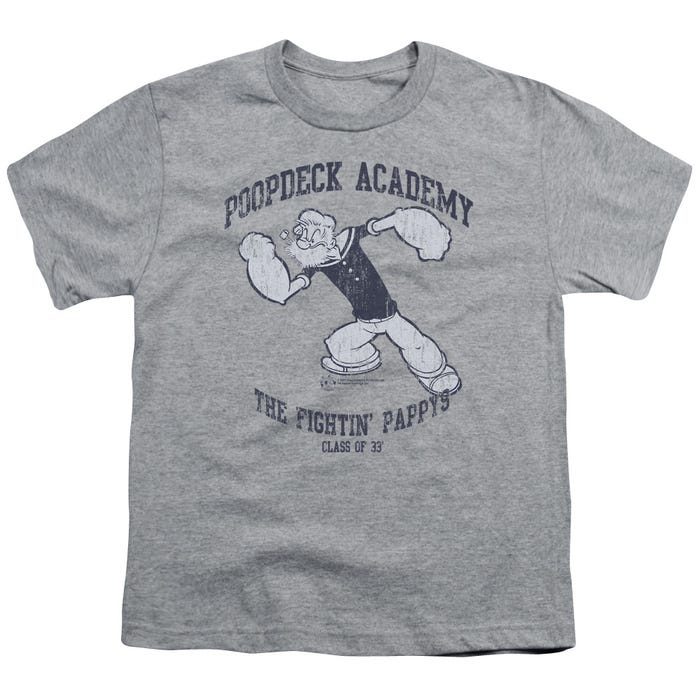 POOPDECK ACADEMY POPEYE Kids T-Shirt