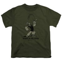 STRONG TO THE FINISH POPEYE Kids T-Shirt