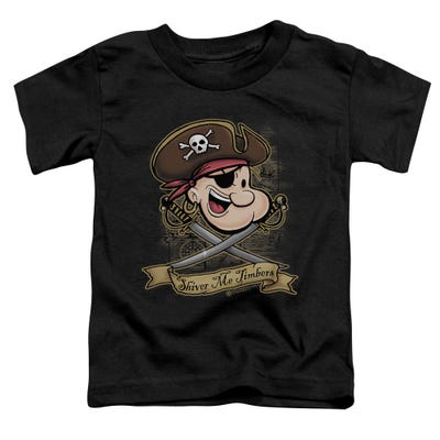 SHIVER ME TIMBERS POPEYE PIRATE Toddler T-Shirt
