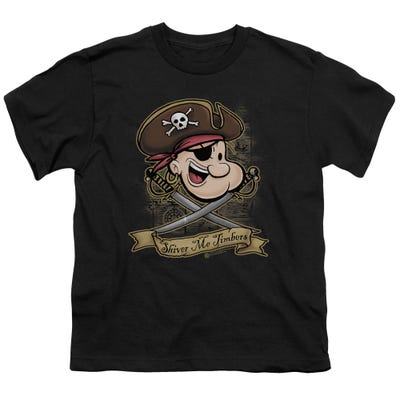 SHIVER ME TIMBERS POPEYE PIRATE Kids T-Shirt