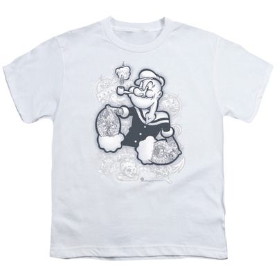 TATTOOED POPEYE Kids T-Shirt