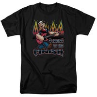 Strong To The Finish Rock and Roll Popeye T-Shirt