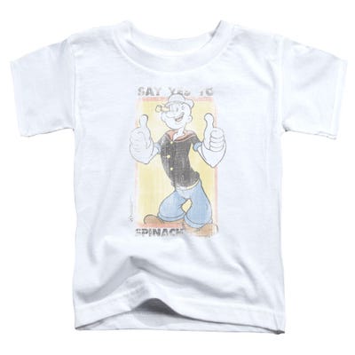 SAY YES TO SPINACH POPEYE Toddler T-Shirt