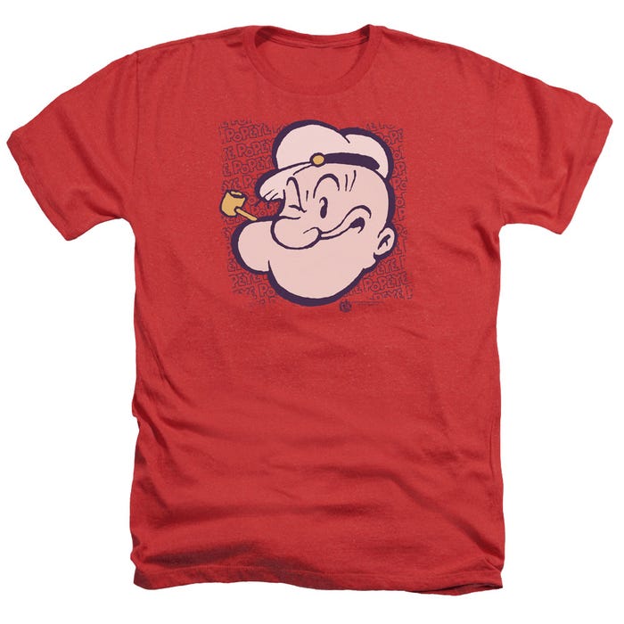 Popeye Head Heather T-Shirt