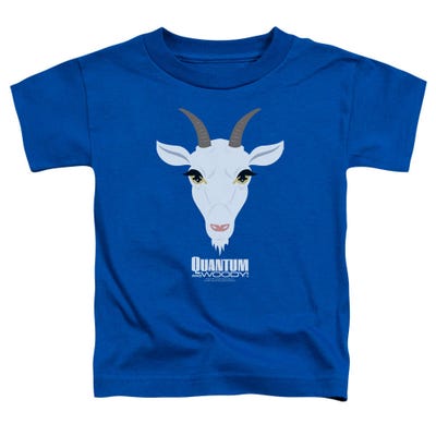 Quantum And Woody Goat Head Toddler T-Shirt