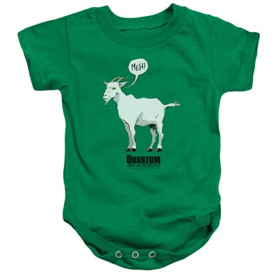 Quantum And Woody Meh Baby Bodysuit
