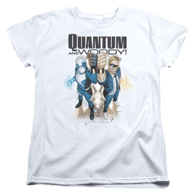 Quantum And Woody Womens T-Shirt