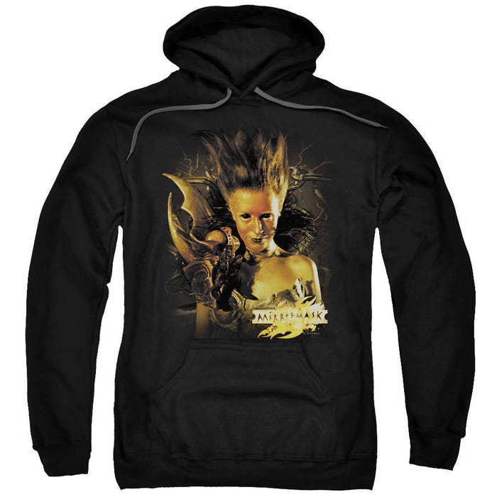 Queen Of Shadows Mirror Mask Hoodie