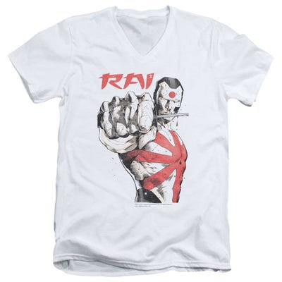 Rai Sword Drawn V-Neck T-Shirt