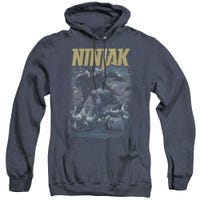 Rainy Night Ninjak Adult Heather Hoodie