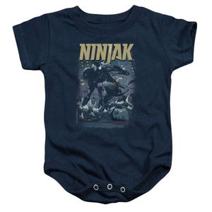 Rainy Night Ninjak Baby Bodysuit