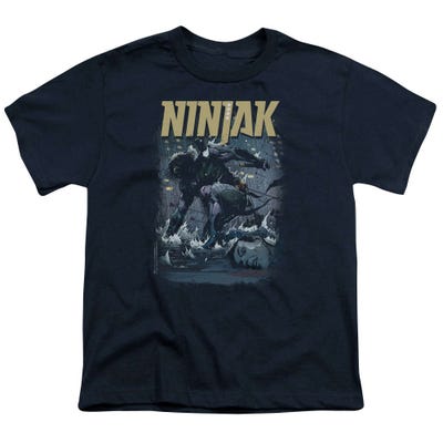 Rainy Night Ninjak Kids T-Shirt