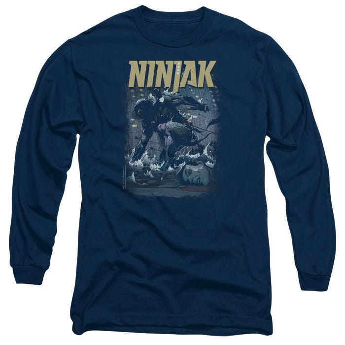 Rainy Night Ninjak Long Sleeve Shirt