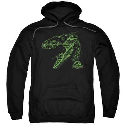 Raptor Mount Jurassic Park Hoodie
