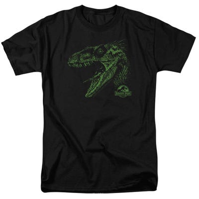 Raptor Mount Jurassic Park T-Shirt