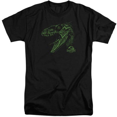 Raptor Mount Jurassic Park Tall T-Shirt