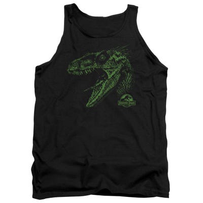 Raptor Mount Jurassic Park Tank Top