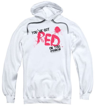 Red On You Shaun Of The Dead Hoodie