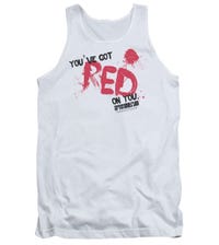 Red On You Shaun Of The Dead Tank Top