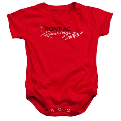 Red Pontiac Racing Baby Bodysuit