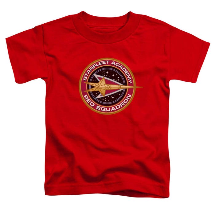 Red Squadron Star Trek  Toddler T-Shirt