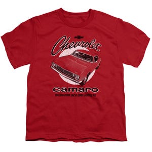 Retro Chevy Camaro Kids T-Shirt